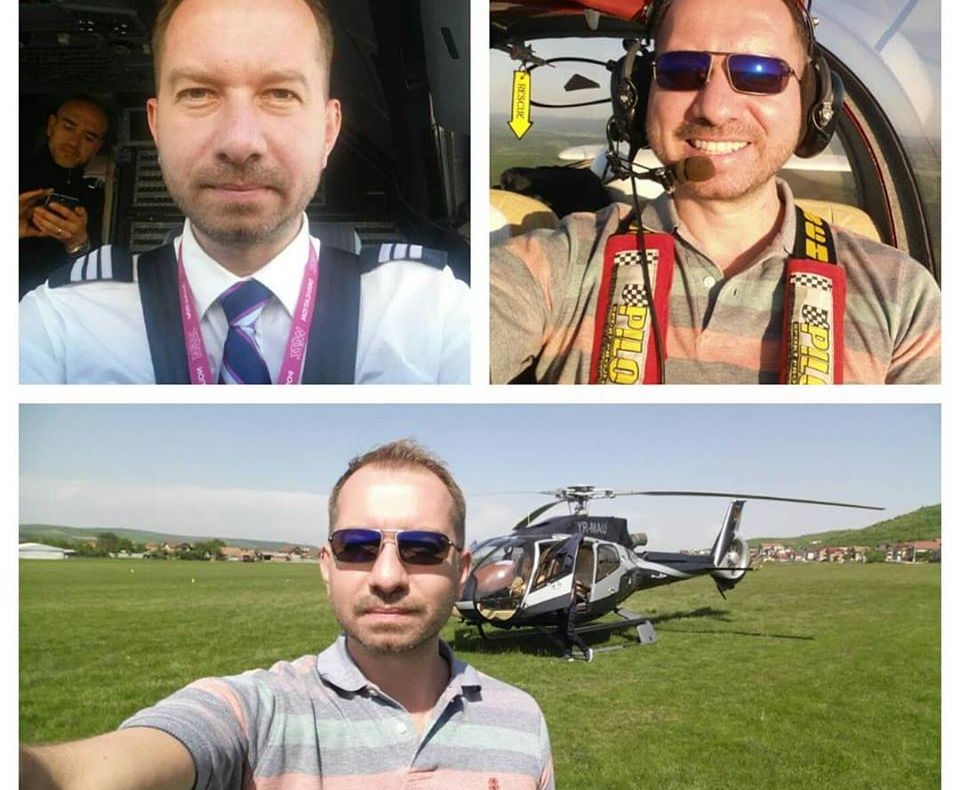 Mihai Sturzu a devenit pilot de linie. Ce spune despre experiența sa de la înălțime 