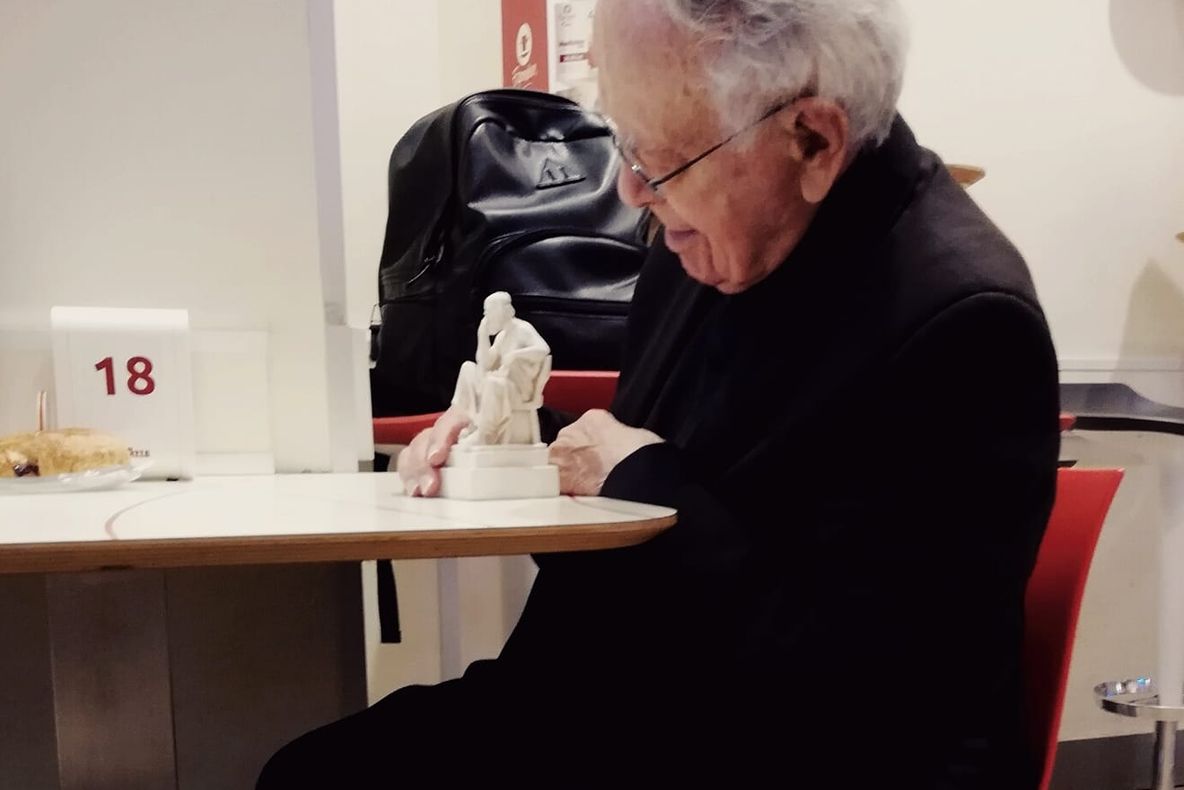 Moment de excepţie cu Mihai Şora la spital, soţia a difuzat înregistrarea 