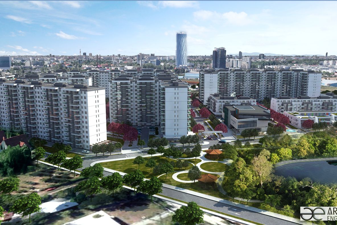 Proiectul rezidenţial Onix Park: 2.000 de apartamente noi în zona de Nord a Bucureştiului (P)