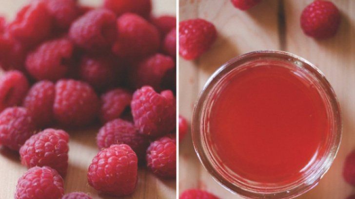 Cum se prepară siropul de zmeură şi ce tratăm cu el