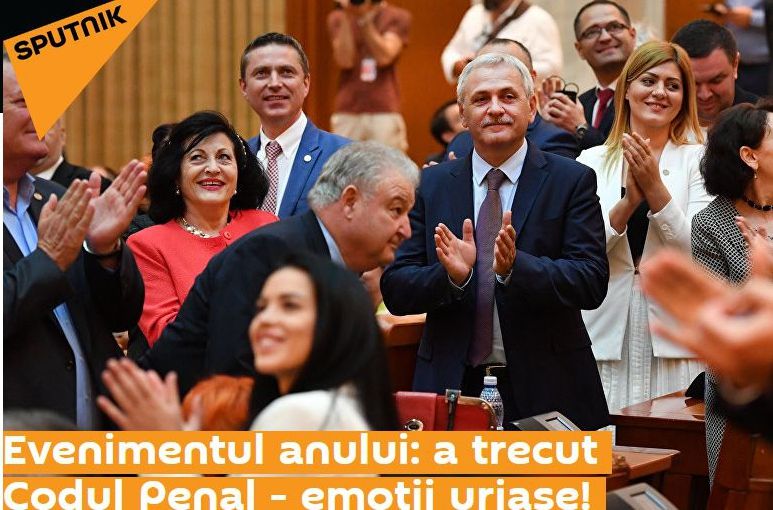 Portavocea Moscovei anunță că votarea Codului Penal e ”evenimentul anului”