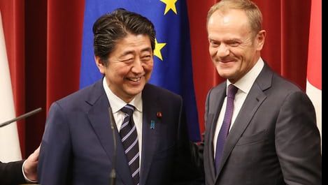 UE și Japonia au semnat "cel mai mare acord bilateral din istorie"