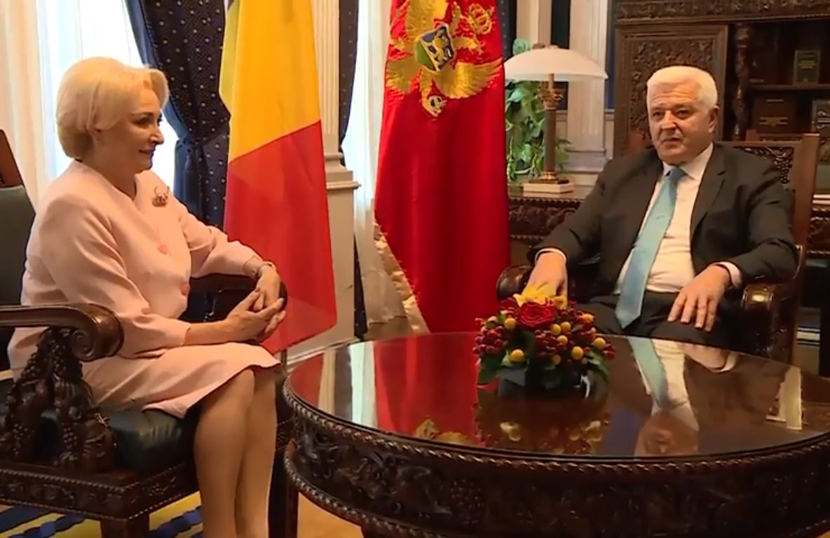 UPDATE // Viorica Dăncilă s-a întâlnit cu Duško Marković. Primele imagini