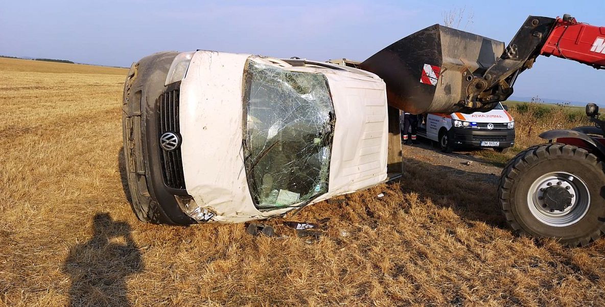 Accident grav, patru copii răniți din cauza unui șofer băut