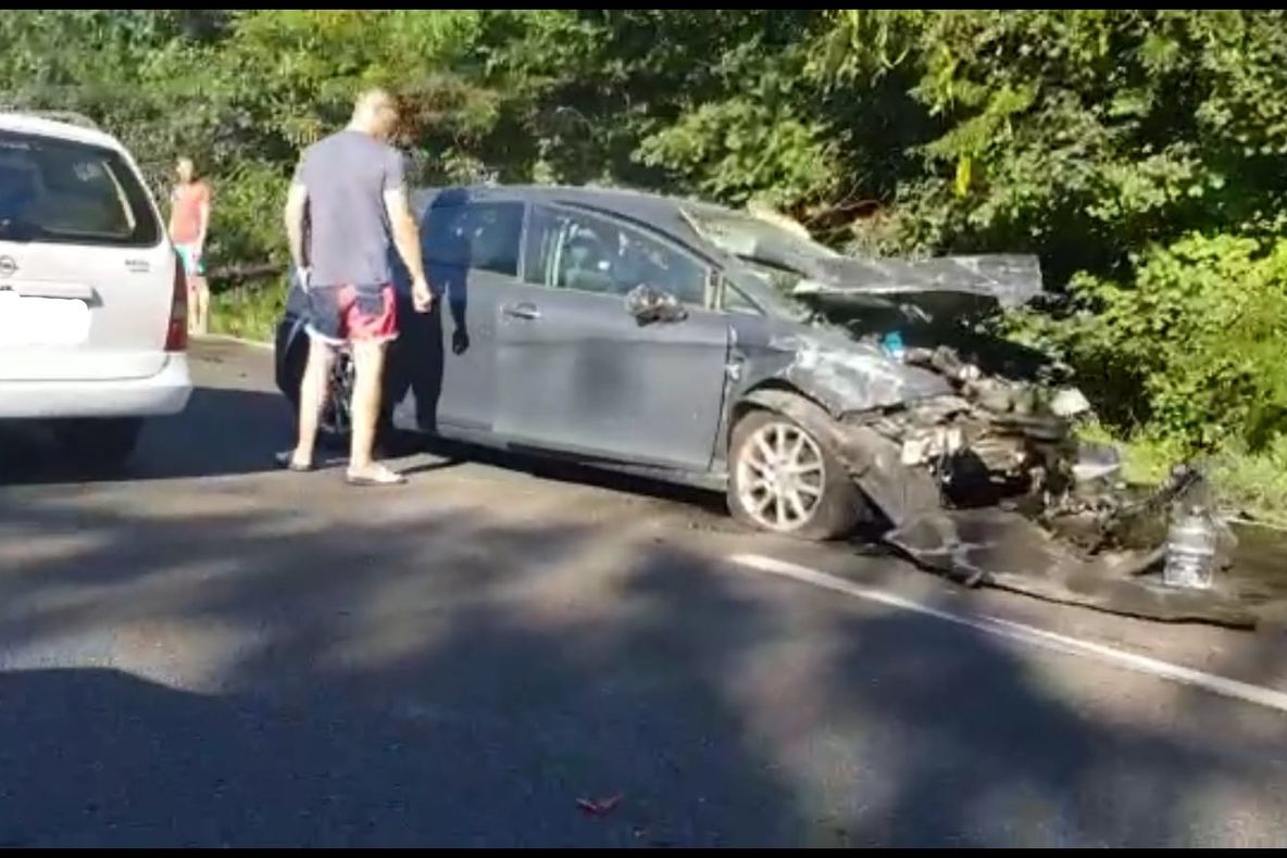 Accident grav pe Litoral, 4 mașini implicate, un sugar grav rănit (VIDEO)