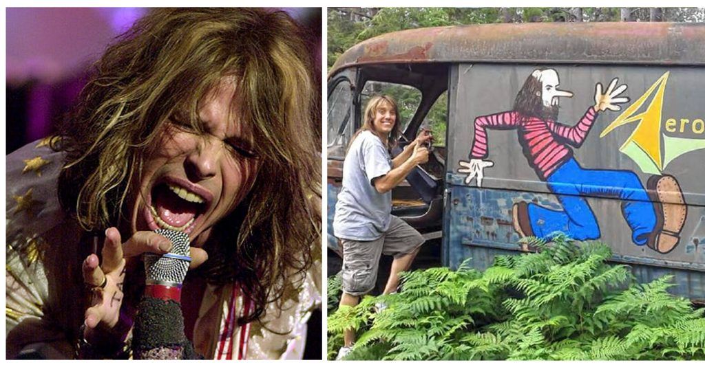 Au găsit în pădure duba originală a trupei Aerosmith, părăsită în anii '70. Uluitor ce era înăuntru