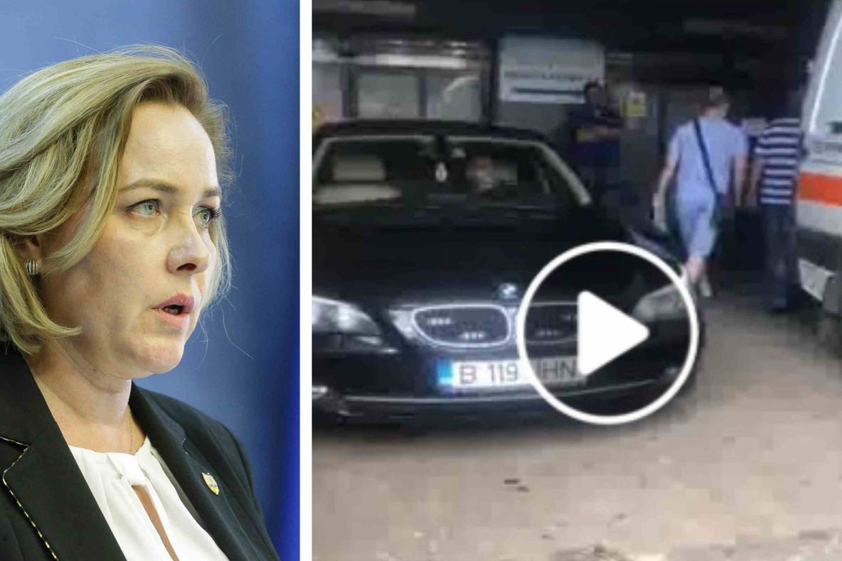 Mașina lui Carmen Dan a parcat pe locul ambulanțelor la Floreasca