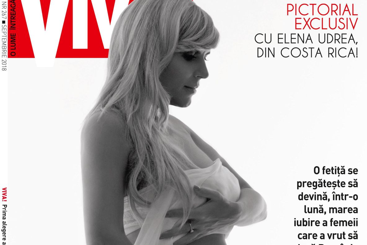 Ce explicaţii a dat redactorul şef al revistei Viva pentru pictorialul cu Elena Udrea însărcinată