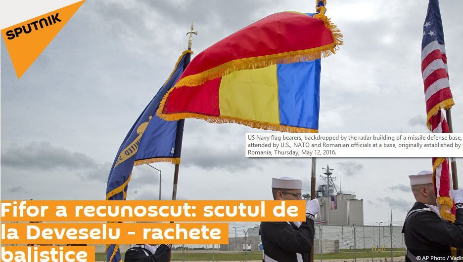Portavocea Moscovei consideră că ”Fifor a recunoscut” rachetele balistice de la Deveselu