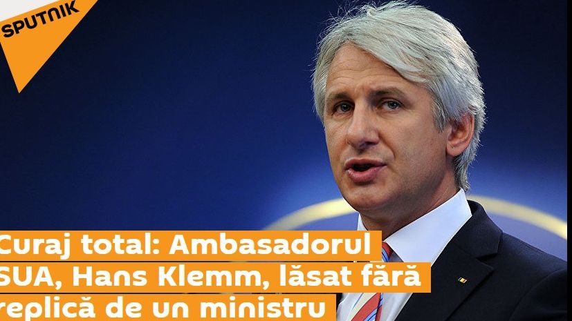 Ministrul Teodorovici, elogiat de "trompeta Moscovei" după ce "a dat de pământ cu americanii"