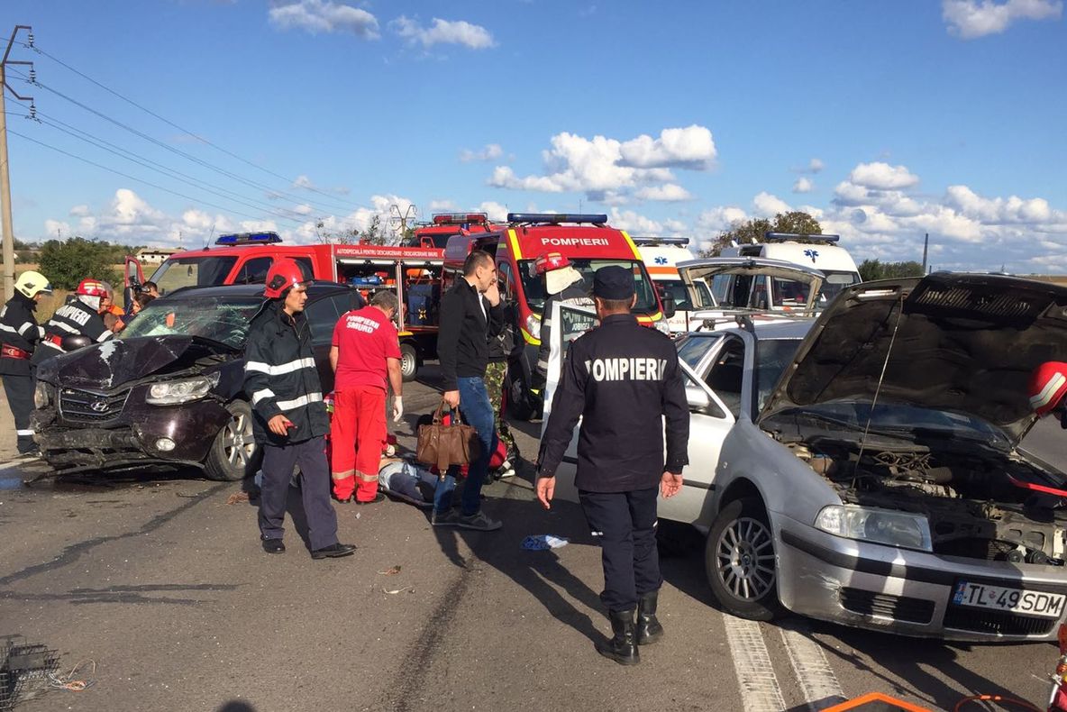 Zi neagră pe drumurile din Constanţa. Tragedii în lanţ 