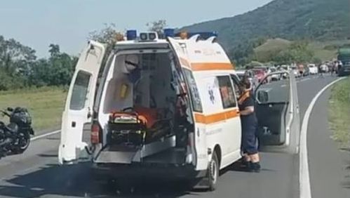 Accident mortal pe DN 7: un motociclist și-a pierdut viața