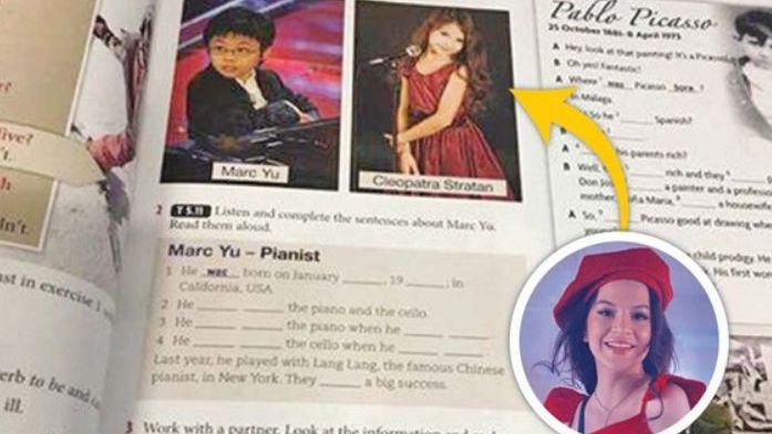 Cleopatra Stratan a ajuns în manualele şcolare din Belgia