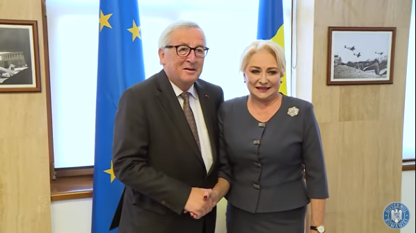 Dăncilă s-a dezlănțuit după gafa de protocol cu Juncker. Cere rapoarte de la toate instituțiile
