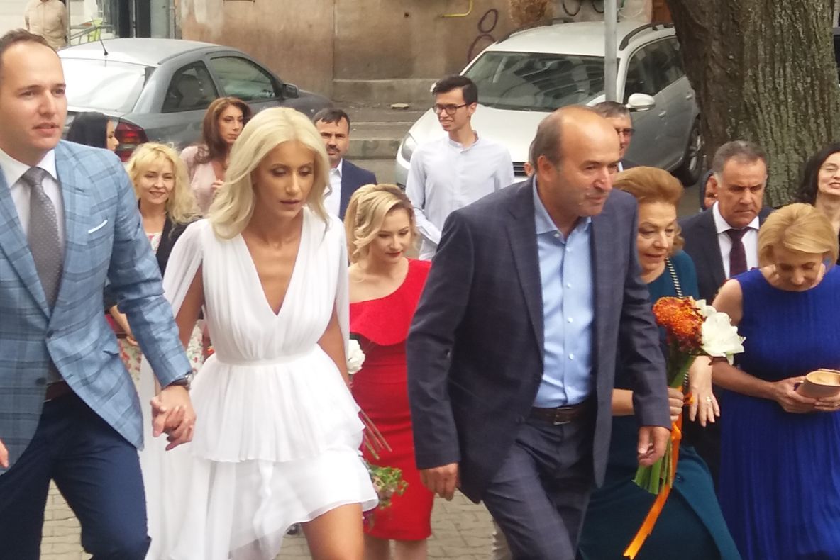 Tudorel Toader, la nunta fiului cel mare