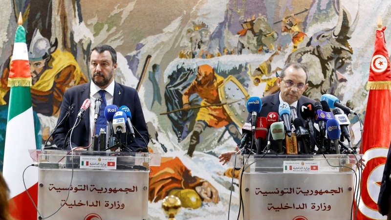 Matteo Salvini vrea ca migranţii să fie trimişi înapoi de unde au venit. Declaraţii la Tunis
