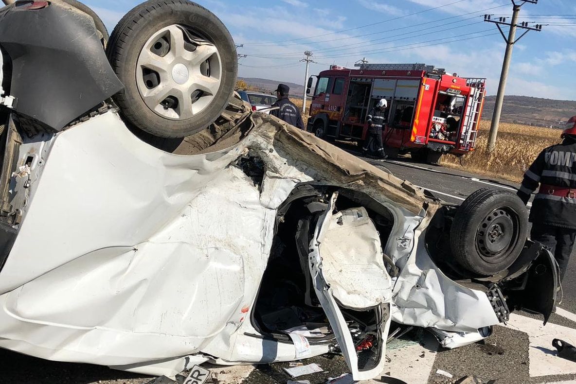 Accident cumplit la Vaslui, cu 7 victime. Planul Roșu a fost activat