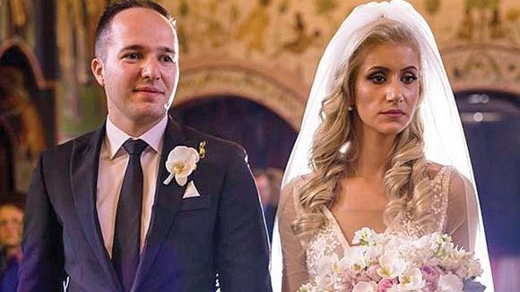 Fiul lui Tudorel Toader, nuntă cu bodyguarzi la uşa bisericii