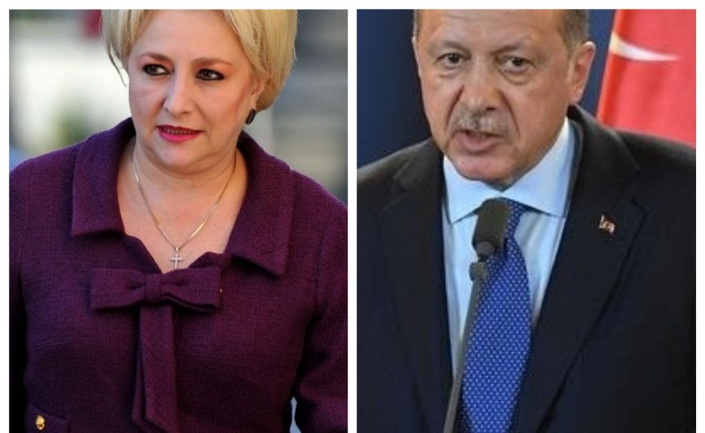 Viorica Dăncilă, față în față cu Recep Tayyip Erdogan