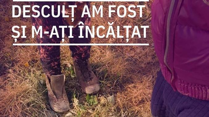 Un preot din Caracal strânge ghetuțe pentru copiii săraci