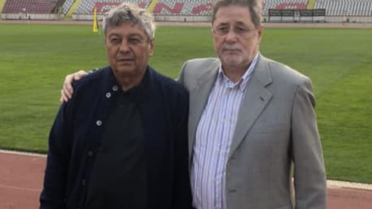 Mircea Lucescu şi Cornel Dinu au ţinut cu Steaua