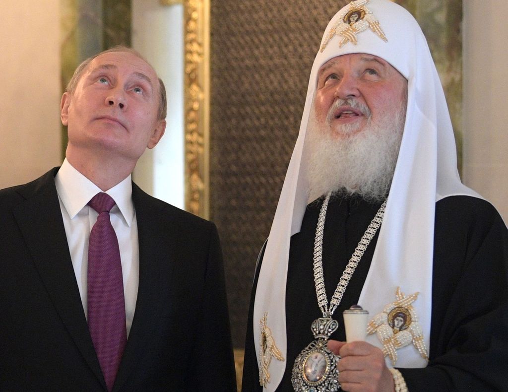 „Dumnezeu v-a pus la putere” i-a urat patriarhul Kirill lui Vladimir Putin
