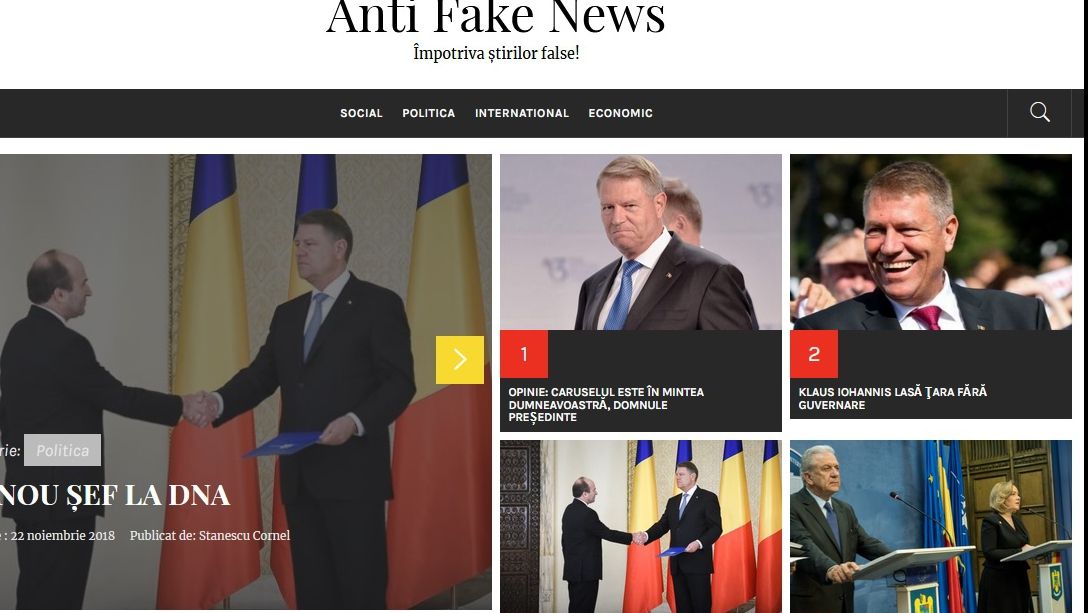 Culmea propagandei. PSD a lansat un site "anti fake-news" în stil nord-coreean  