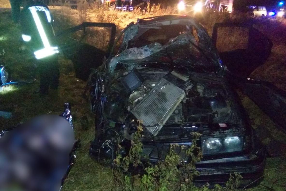 Accident grav la Covasna: Un mort şi doi răniţi