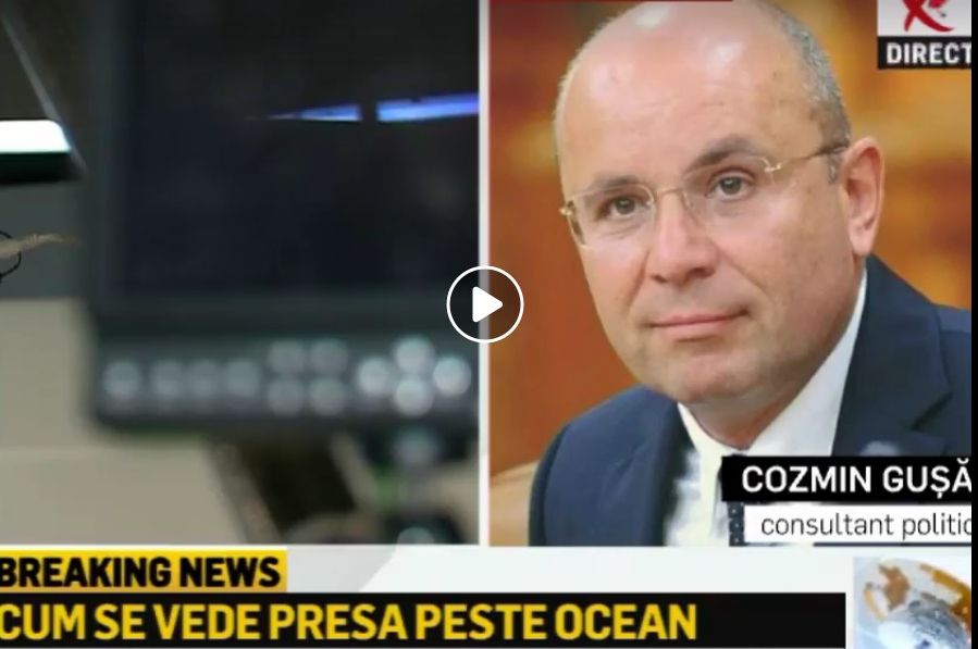 Gușă critică raportul ambasadei SUA despre presa din România: "A fost amatoristic şi nedept"