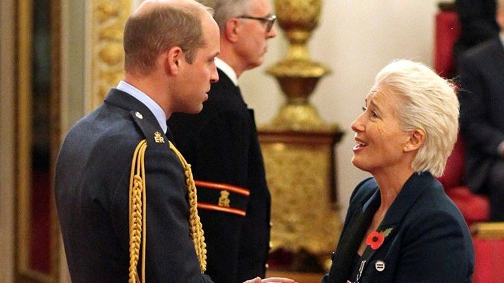 Prinţul William, reacție incredibilă după ce Emma Thompson a încercat să-l sărute