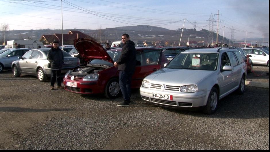 A scăzut numărul înmatriculărilor de mașini second-hand