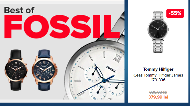 Încă un Black Friday la Elefant.ro cu reduceri la ceasuri