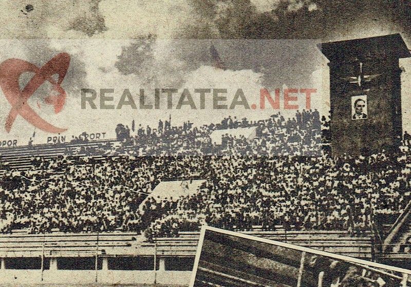 Stadionul Rapid - imagini de arhivă fabuloase. S-a jucat ultimul meci pe Giuleşti