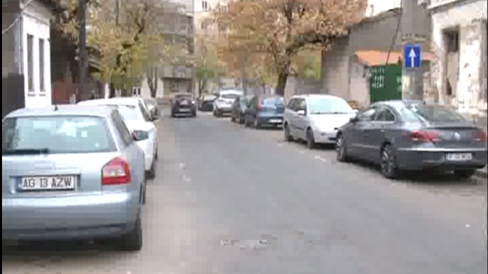 O stradă din București, recent devenită sens unic, a fost scena absurdului