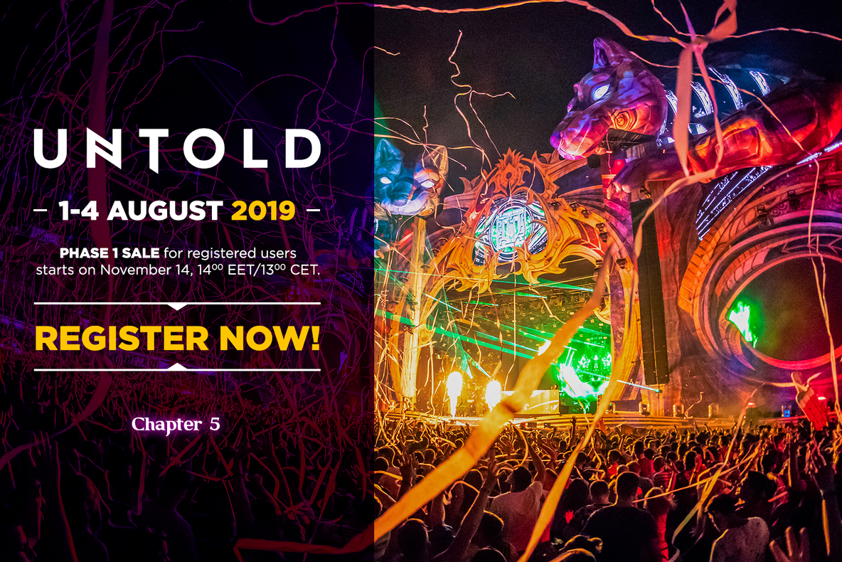 Untold 2019, s-au pus în vânzare primele 10 mii de bilete