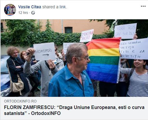 Nou atac PSD la adresa UE. ”Dragă Uniune Europeană, ești o c….. satanistă!”