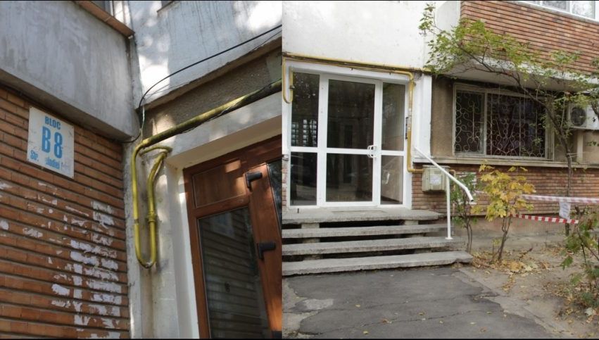 Scurgeri de gaze la Galați, din cauza alunecărilor de teren. Mii de oameni îngheață în case