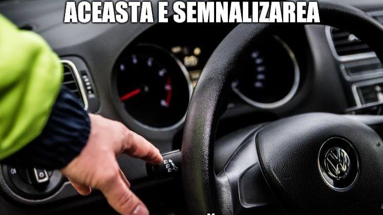 Cum le răspunde Poliția Română șoferilor care nu semnalizează