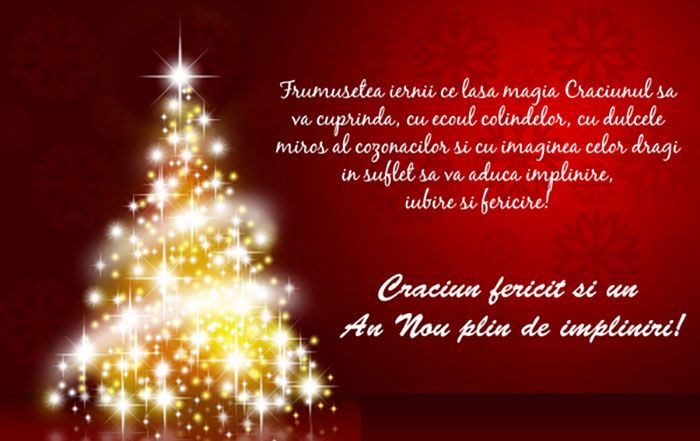 Felicitări de Crăciun 2018. Urări frumoase pentru Crăciun și Anul Nou