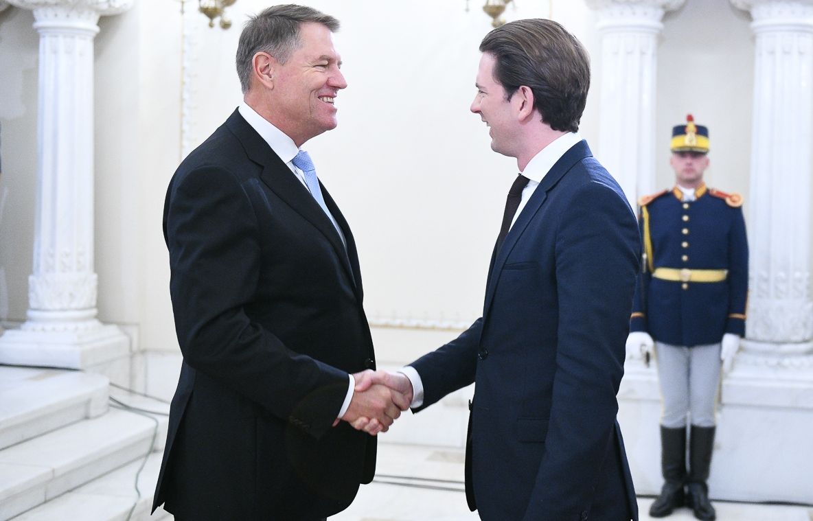 Cancelarul austriac critică voalat ”evoluțiile negative” ale statului de drept din România
