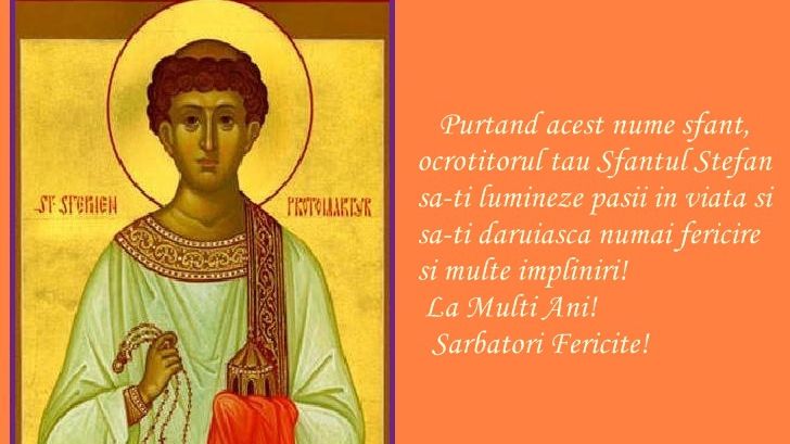 SFÂNTUL ŞTEFAN 2018. Tradiţii pentru spor şi sănătate. Ce trebuie să faci pe 27 decembrie