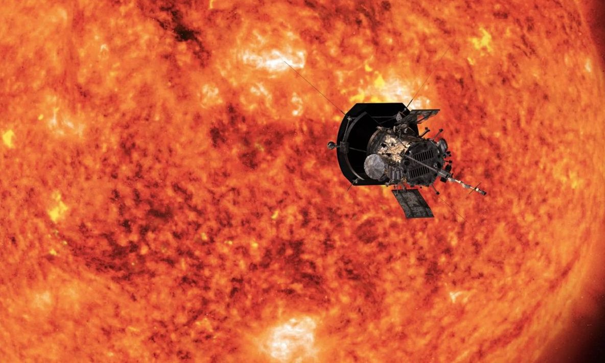 Prima fotografie de aproape a Soarelui, realizată de sonda Parker 