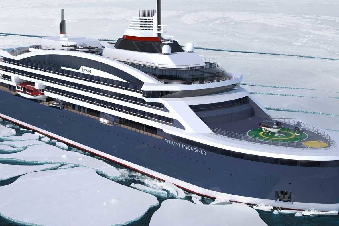 Așa arată prima navă de croazieră polară produsă în România FOTO