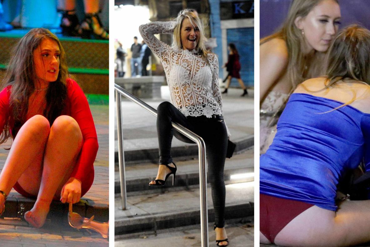 DEZMĂȚ total pe străzile din UK de Revelion. Femei goale, tinere făcute pulbere FOTO