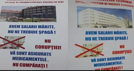Consiliul Județean Teleorman îi învață pe bolnavi  că "nu le trebuie spagă”