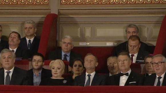 Ministrul Culturii, despre prezența lui Severin în loja de la Ateneu: "Ce voiați, să stea pe scări?"