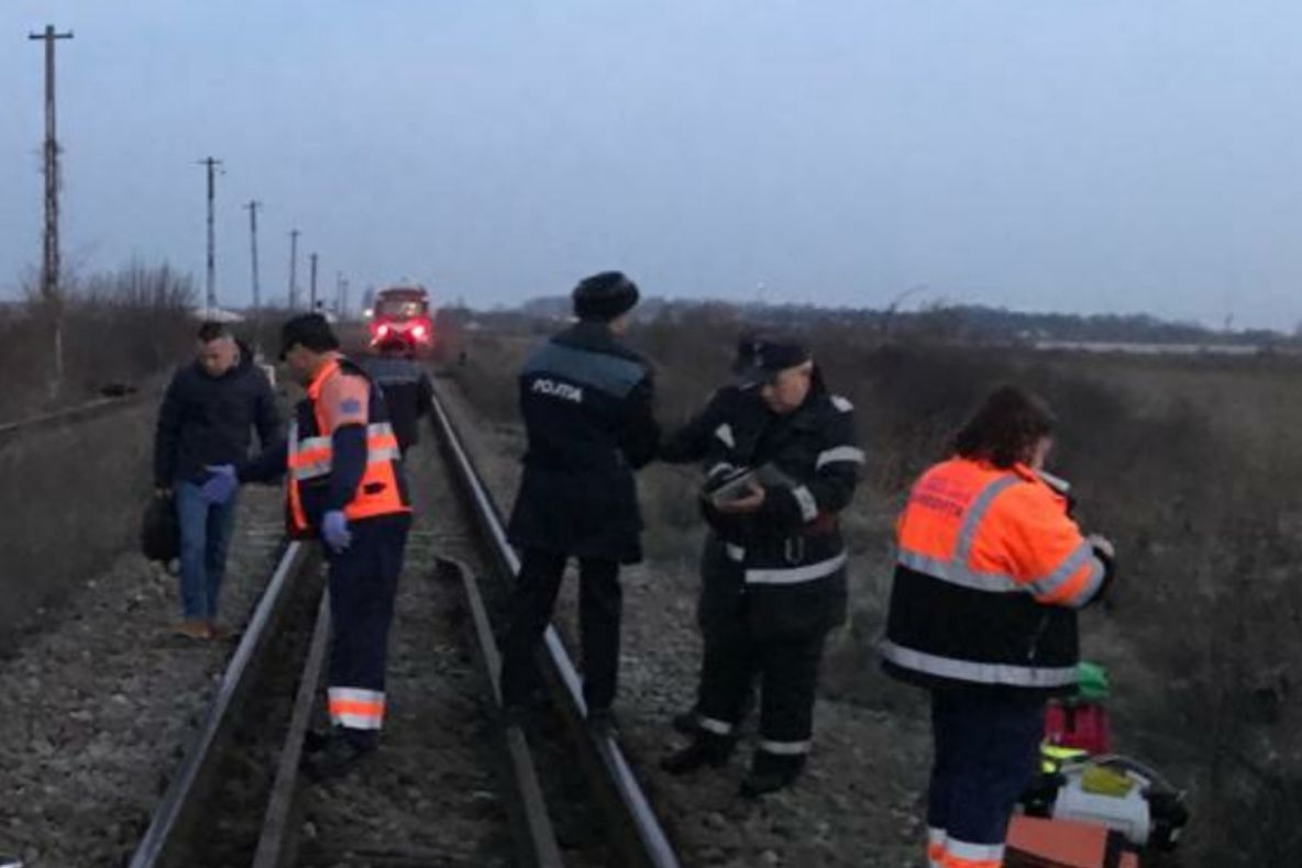 Tragedie în Dâmbovița. Bărbat lovit mortal de tren