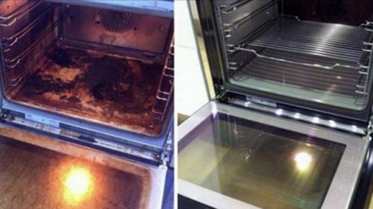 Cea mai simplă metodă de a curăţa cuptorul aragazului. Va arăta ca nou!