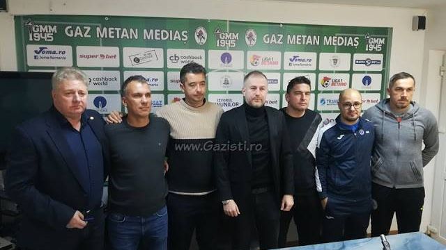 Edi Iordănescu a fost prezentat oficial la Gaz Metan!