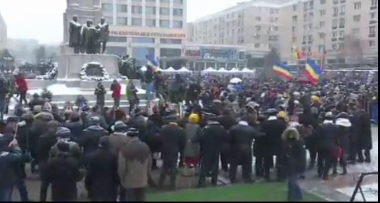 Liderii PSD, huiduiți la Iași, de Ziua Principatelor